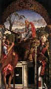 Giovanni Bellini Sts Christopher France oil painting artist